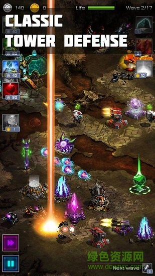 古老星球塔防中文修改版 v1.1.47 安卓无限钻石版0