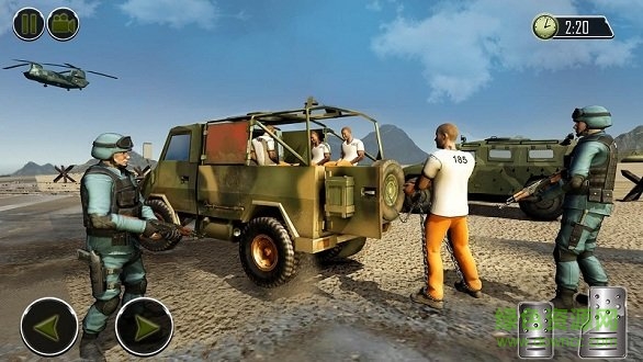 美军直升机囚犯运输内 购破 解版US Army Prisoner Transport v1.0.8 安卓版2