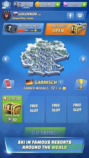 滑雪传奇(ski legends) v3.3 安卓版0