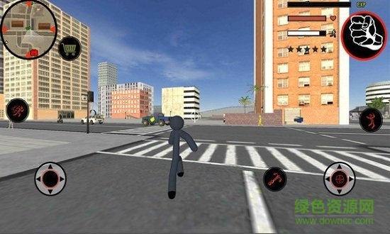 黑豹火柴人绳索英雄手游 v1.0 安卓版1