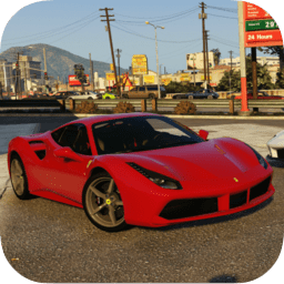 法拉利模拟驾驶汽车游戏(Car Traffic Ferari 458 Racer Simulator)