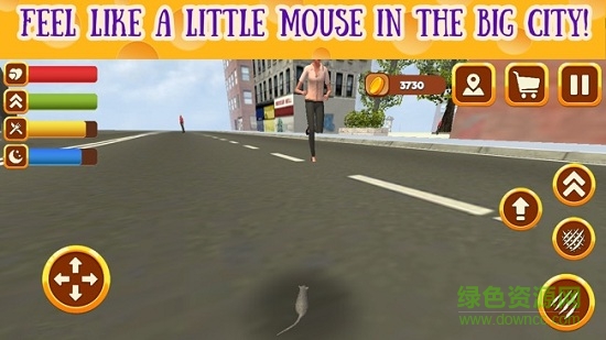 老鼠城市生活模拟器3d中文正版(Mouse Simulator) v1.15 安卓版0