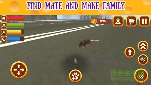 老鼠城市生活模拟器3d中文正版(Mouse Simulator) v1.15 安卓版3
