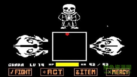 三重审判模拟器无敌版(bad time sans) v1.1 安卓版0