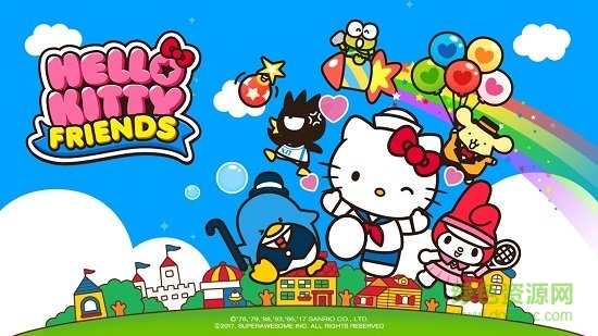 凯蒂猫和好朋友们内购(Hello Kitty Friends) v1.6.15 安卓无限金币版0