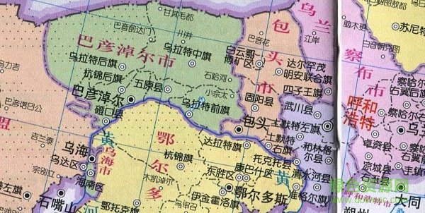 内蒙古自治区地图全图可放大下载 内蒙古地图高清版大图下载