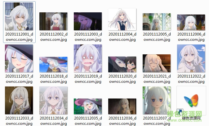 屑魔女伊蕾娜高清表情包 jpg原图文件0