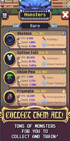 空闲怪物正版(IdleMonsterTD) v11.1 安卓版1