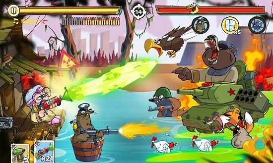 沼泽激战2最新版(Swamp Attack2) v1.0.0.125 安卓版2