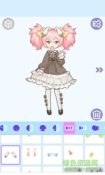 可爱的动漫换装手游最新版 v1.0.7 安卓版0