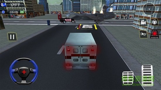 先锋救护车3d模拟内购版 v3.1.0 安卓无限金币版1