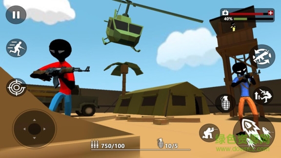 火柴人射击战场安卓版 火柴人射击战场手机版