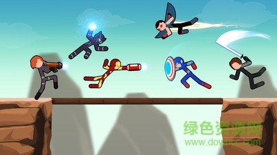 火柴人超级英雄格斗游戏 v1.0 安卓版2