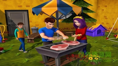 虚拟家庭生活游戏 虚拟家庭生活爸爸妈妈模拟器