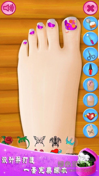 芭比公主美甲小屋游戏 芭比公主美甲小屋