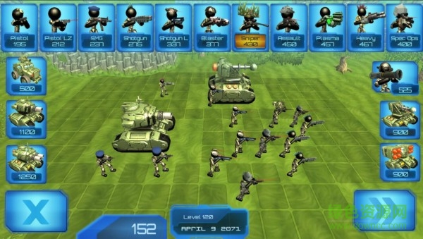 火柴人坦克战斗模拟器手游(Stickman Tank Battle Simulator) v1.02 安卓版2