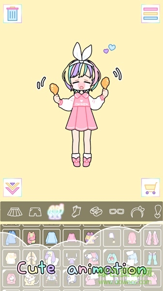 五彩少女换装游戏(粉彩女孩) v2.7.0 安卓版0