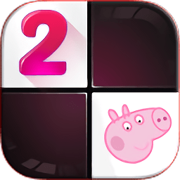 小猪佩奇钢琴方块