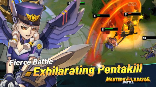 大师之战联赛官方版(Masters Battle League) v1.0 安卓版1