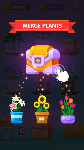 闲置花园合并植物 v1.0.0 安卓版3