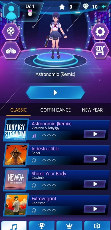 跳舞的节奏射击游戏 v1.5 安卓版0