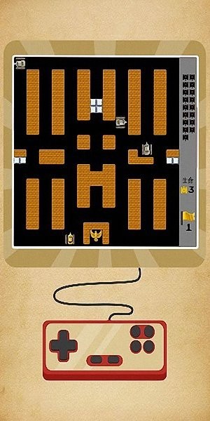 超级坦90克大战中文游戏(Super Tank 1990) v1 安卓版0