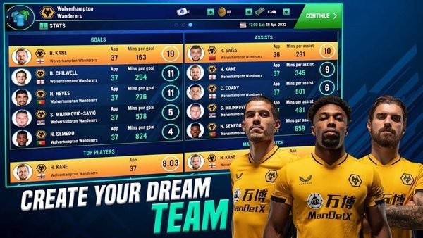 足球经理2022中文版 v1.0.6 安卓版2