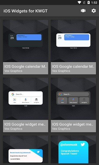 iOS Widgets for KWGT免费版 v4.1 安卓版0