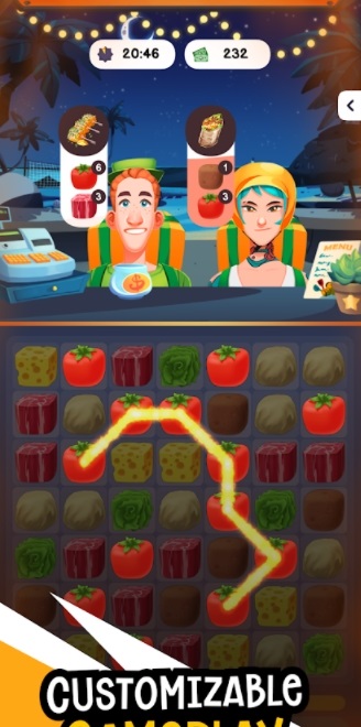 美食狂热手游(Food Frenzy: Puzzle) v1.0.6 安卓版3