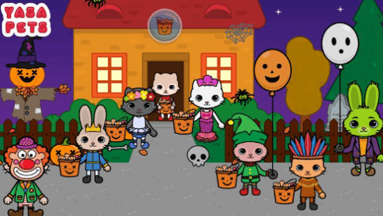 亚萨宠物万圣节手游(Yasa Pets Halloween) v1.0 安卓版3