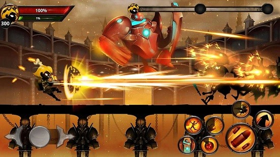 火柴人影子战士汉化版 v306.1.0.3018 安卓版2