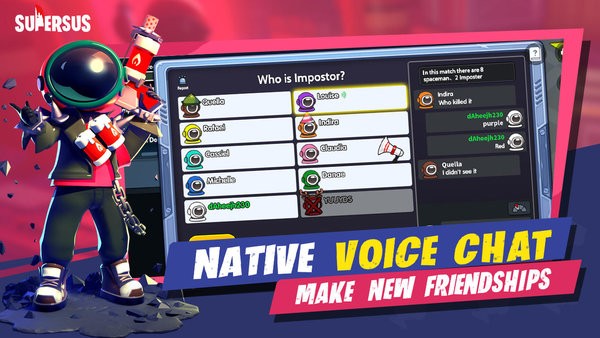 谁是内鬼太空行动国际服(Super Sus) v1.55.26.032 安卓版3