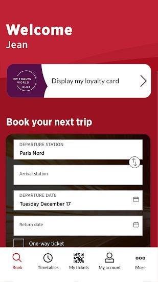 thalys高铁购票app thalys train
