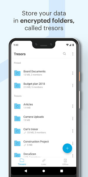 tresorit云盘 v3.5.1443.2220 安卓版0