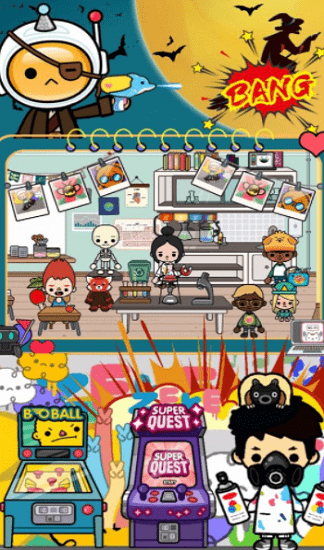 米加世界学校生活手游 v1.4 安卓版0