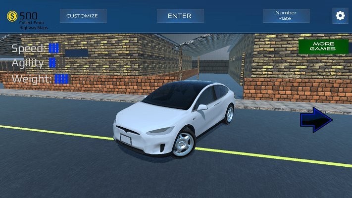 特斯拉汽车模拟器中文版 v0.1 安卓版1