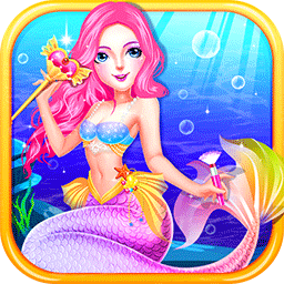 装扮美人鱼小公主游戏