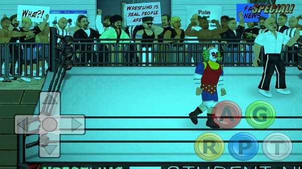 摔跤革命2D属性加强版(Wrestling Revolution) v2.040 安卓版1