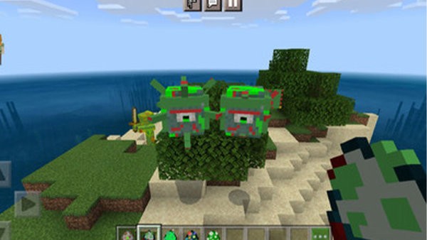 我的世界海洋变异怪模组和岛屿住宅地图 v1.16.201.01 安卓版1
