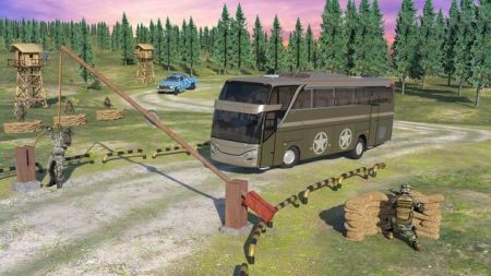 军用客车模拟器(TGS Army Coach) v1.7 安卓版1