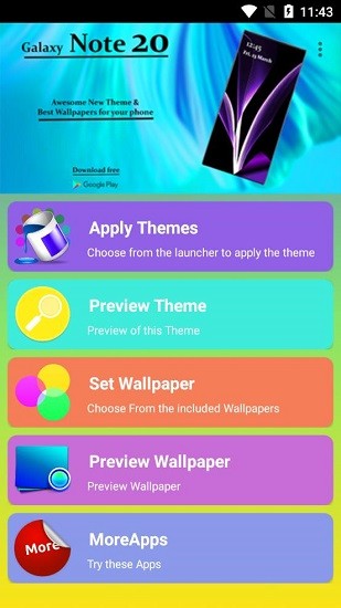 三星galaxy note 20 themes v1.0 安卓版1