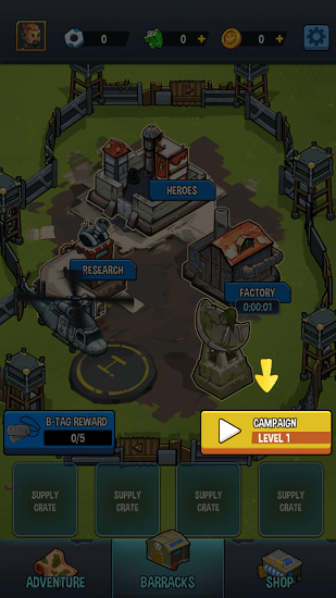 僵尸闲置城防汉化版(Zombie Idle) v1.0 安卓版0