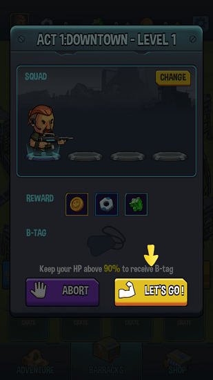 僵尸闲置城防汉化版(Zombie Idle) v1.0 安卓版1