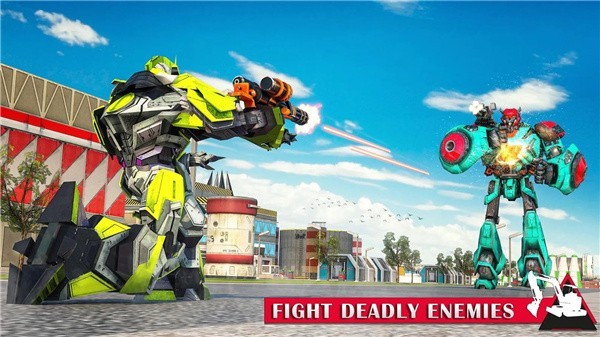 变形机器人城市英雄游戏(Mech Robots War Arena) v4.7 安卓版0