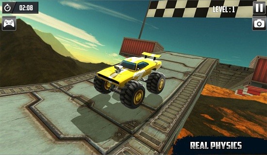 空中卡车特技驾驶(Monster Truck Survivor) v1.3 安卓版0
