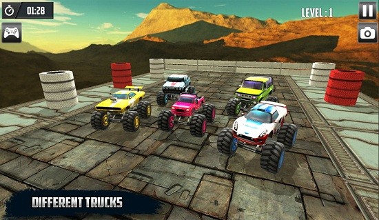 空中卡车特技驾驶(Monster Truck Survivor) v1.3 安卓版2