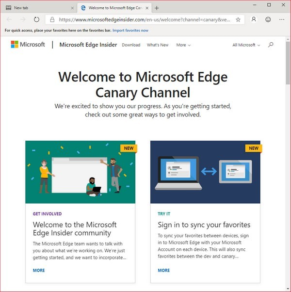 microsoft edge canary软件 v80.0.323.0 最新版0