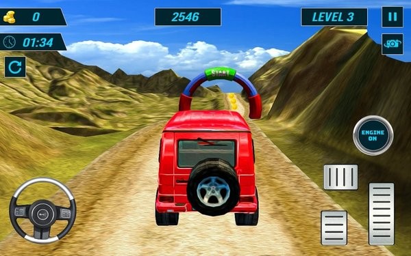 爬山赛车狂热(Hill Mountain Climb Race) v1.0 安卓版1