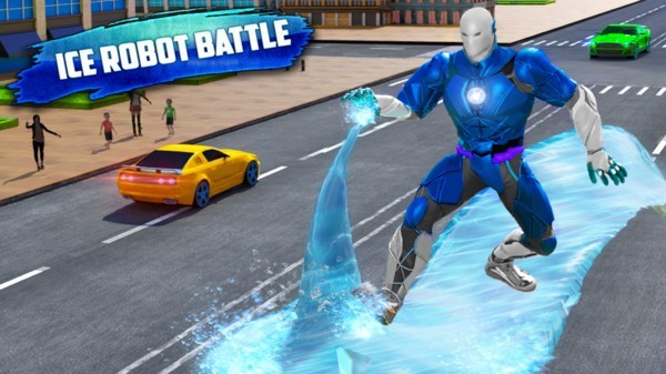 雪地机器人英雄(Flying Ice Hero Robot) v6.0.0 安卓版1