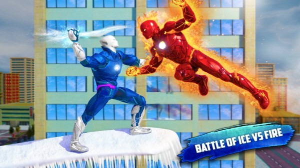 雪地机器人英雄(Flying Ice Hero Robot) v6.0.0 安卓版0